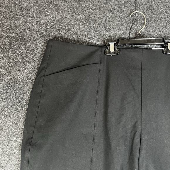 Old Navy High-Waisted Pull-On Pixie Skinny Pants Size 2X Black Ankle - Picture 4 of 7